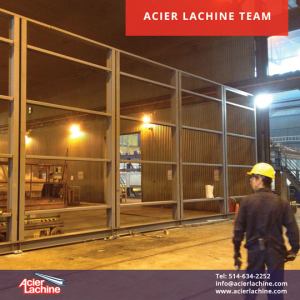 Acier Lachine Team Staff Completing Project Acier Lachine Montreal QC