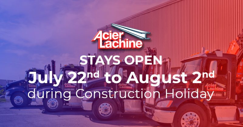 Acier Lachine Construction Holiday 2024 EN
